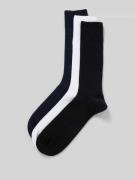 DillySocks Socken mit Strukturmuster Modell 'Ribbed Black' im 3er-Pack...