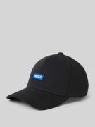 Hugo Blue Basecap mit Label-Patch Modell 'Jinko' in Black, Größe 1