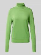 Christian Berg Woman Regular Fit Rollkragenpullover mit Viskose in Apf...