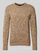 Christian Berg Men Strickpullover mit Rundhalsausschnitt in Petrol, Gr...