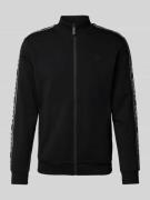 Guess Activewear Sweatjacke mit Label-Detail Modell 'ARLO' in Black, G...