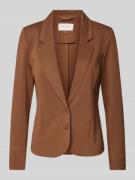 FREE/QUENT Blazer mit 2-Knopf-Leiste Modell 'NANNI' in Cognac, Größe L