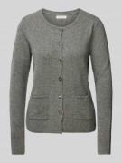 Christian Berg Woman Strickjacke mit aufgesetzten Eingrifftaschen in M...