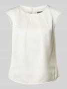 Christian Berg Woman Selection Blusenshirt mit gelegten Falten in Ecru...