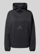 ADIDAS SPORTSWEAR Hoodie mit Logo-Print in Black, Größe M