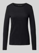 Christian Berg Woman Longsleeve mit Rundhalsausschnitt in Black, Größe...