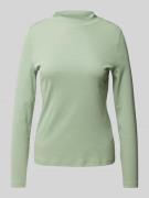 Christian Berg Woman Longsleeve mit Turtleneck in Schilf, Größe M