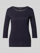 Christian Berg Woman Regular Fit  Longsleeve mit 3/4-Ärmel und Strasss...