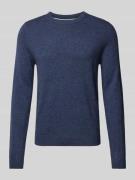 MCNEAL Strickpullover mit Rundhalsausschnitt in Dunkelblau Melange, Gr...