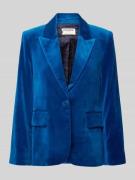 Zadig & Voltaire Blazer mit Pattentaschen Modell 'VAVY VELVET' in Ocea...