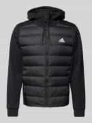 ADIDAS SPORTSWEAR Daunenjacke mit Kapuze in Black, Größe L