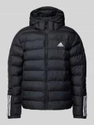 ADIDAS SPORTSWEAR Steppjacke mit Label-Print Modell 'ITAVIC' in Black,...