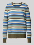 Christian Berg Woman Strickpullover mit Rundhalsausschnitt in Schilf M...