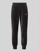 PUMA PERFORMANCE Relaxed Fit Sweatpants mit Label-Stitching Modell 'Ve...