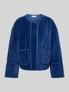 LOLLYS LAUNDRY Jacke mit Kimonoärmeln Modell 'Ananda' in Blau, Größe L