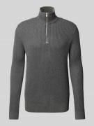 Jack & Jones Premium Strickpullover mit Troyer-Kragen Modell 'RBLALIAM...