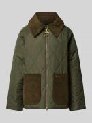 Barbour Steppjacke Modell 'DALROY'  mit Umlegekragen und Eingrifftasch...