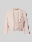 Betty Barclay Cropped Blazer mit Reverskragen in Rose, Größe 44