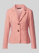 Betty Barclay Blazer mit aufgesetzten Taschen in Rose, Größe 36