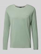 BOSS Longsleeve mit Label-Stitching Modell 'Mix&Match' in Mint, Größe ...