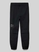 CHAMPION Sweatpants mit Logo-Print in Black, Größe 140