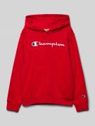 CHAMPION Hoodie mit Kapuze in Rot, Größe 128