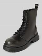 Guess Boots aus Leder Modell 'PALERMO' in Black, Größe 40