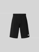 Kenzo Sweatshorts mit Label-Stitching in Black, Größe L