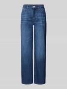 OPUS Regular Fit Jeans mit Eingrifftaschen Modell 'Maudea' in Jeansbla...