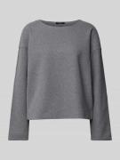 OPUS Oversized Sweatshirt mit Rundhalsausschnitt Modell 'Gudila' in He...