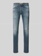 Replay Regular Slim Fit Jeans im Destroyed-Look Modell 'WILLBI' in Jea...