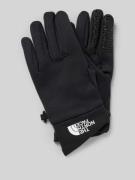 The North Face Handschuhe mit Label-Print Modell 'RINO' in Black, Größ...