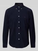 Tommy Hilfiger Regular Fit Cordhemd mit Button-Down-Kragen Modell 'SOL...