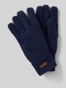 Barts Handschuhe aus Lammwolle mit Label-Detail Modell 'HAAKON' in Mar...