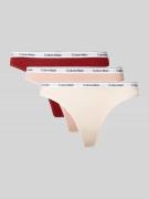 Calvin Klein Underwear String mit elastischem Label-Bund Modell 'MODER...