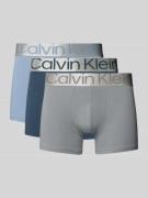 Calvin Klein Underwear Trunks mit Label-Bund im 3er-Pack in Bleu, Größ...