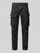 G-Star Raw Cargohose mit aufgesetzten Taschen Modell 'Rovic' in Black,...