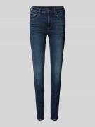 G-Star Raw Skinny Fit Jeans im 5-Pocket-Design Modell '3301' in Marine...