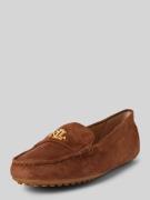 Lauren Ralph Lauren Lederloafer mit Label-Applikation von Lauren Ralph...