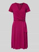 Lauren Ralph Lauren Knielanges Kleid mit Applikation Modell 'KARLEE' i...