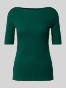 Lauren Ralph Lauren Regular Fit T-Shirt mit U-Boot-Ausschnitt Modell '...