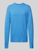 Scotch & Soda Regular Fit Strickpullover mit Rundhalsausschnitt in Roy...