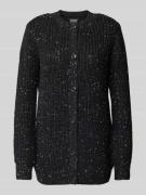 Scotch & Soda Strickjacke mit Rundhalsausschnitt in Black, Größe L