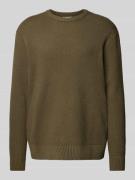 SELECTED HOMME Strickpullover mit gerippten Abschlüssen Modell 'HENNY'...