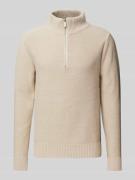 SELECTED HOMME Strickpullover mit gerippten Abschlüssen Modell 'AXEL' ...