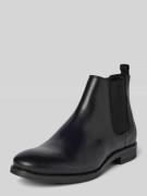 Jack & Jones Chelsea Boots aus Leder Modell 'WARGO' in Black, Größe 41