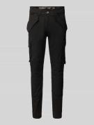 Alpha Industries Tapered Fit Cargohose mit Pattentaschen Modell 'COMBA...