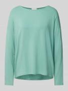 Milano Italy Longsleeve mit überschnittenen Schultern in Mint, Größe L