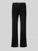 Milano Italy Bootcut Fit Jeans im 5-Pocket-Design in Black, Größe 36