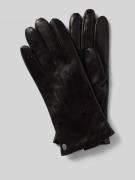 Roeckl Handschuhe mit Label-Detail Modell 'Dover' in Black, Größe 8